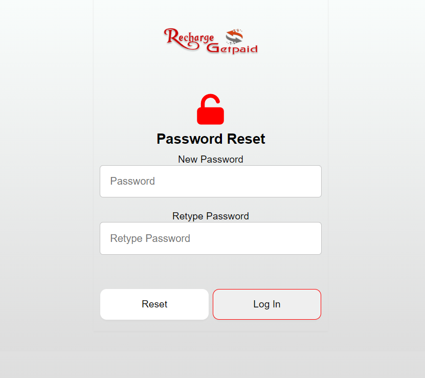 RAGP password reset